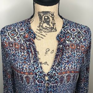 Joie Boho Silk Blouse